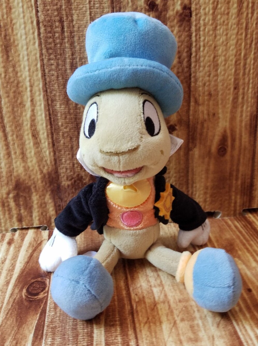 Disney Store Pinocchio Jiminy Cricket 9" Plush Toy Stuffed Animal